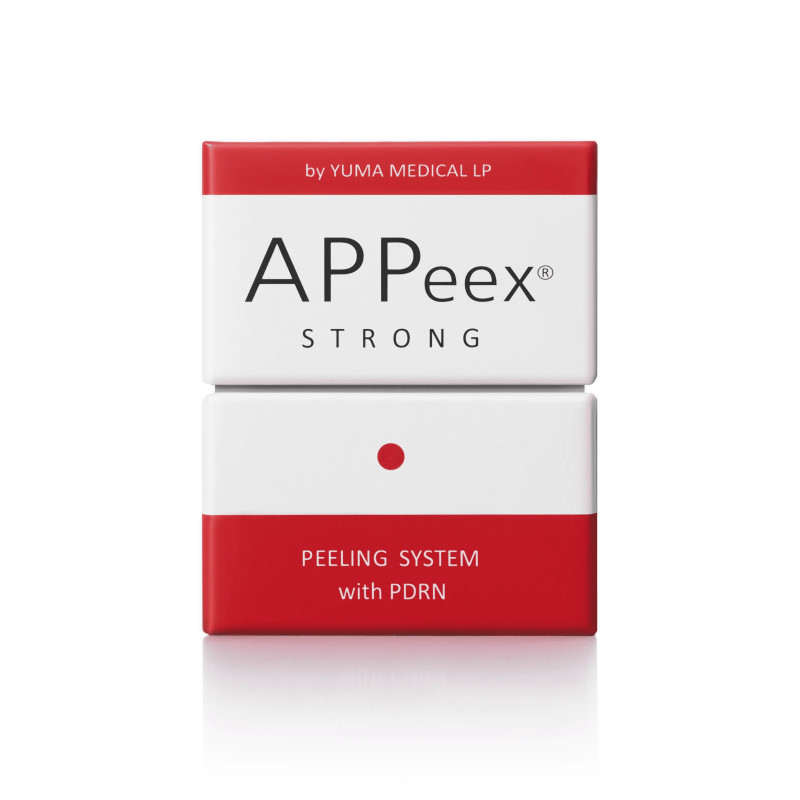 APPeex Strong  – інноваційний трьохфазний пілінг, 6 мл. з TCA 35%, PDRN та вітамином B12.