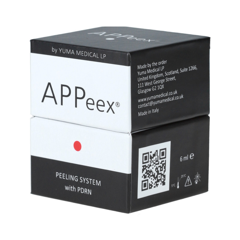 APPeex - инновационный трёхфазный пилинг 6 мл. с TCA 20%, PDRN и витамином B12.